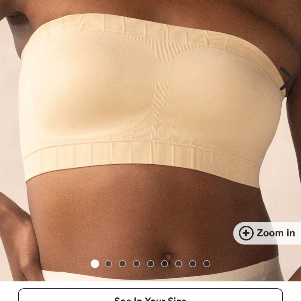 Truekind Convertible Strapless Bandeau Bra [A3-13]